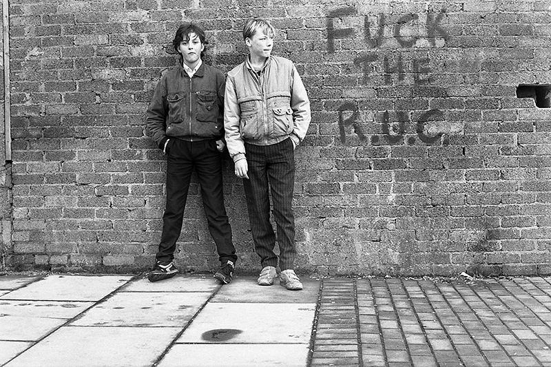 The Troubles in Belfast, Northern Ireland : Personal Photo Projects :  Richard Moore Photography : Photographer : 